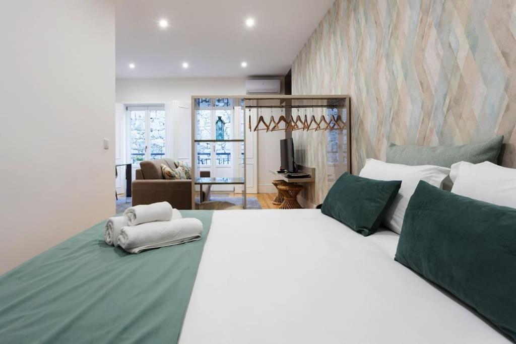 Sweet Porto Downtown Loft With Balconyアパートメント エクステリア 写真
